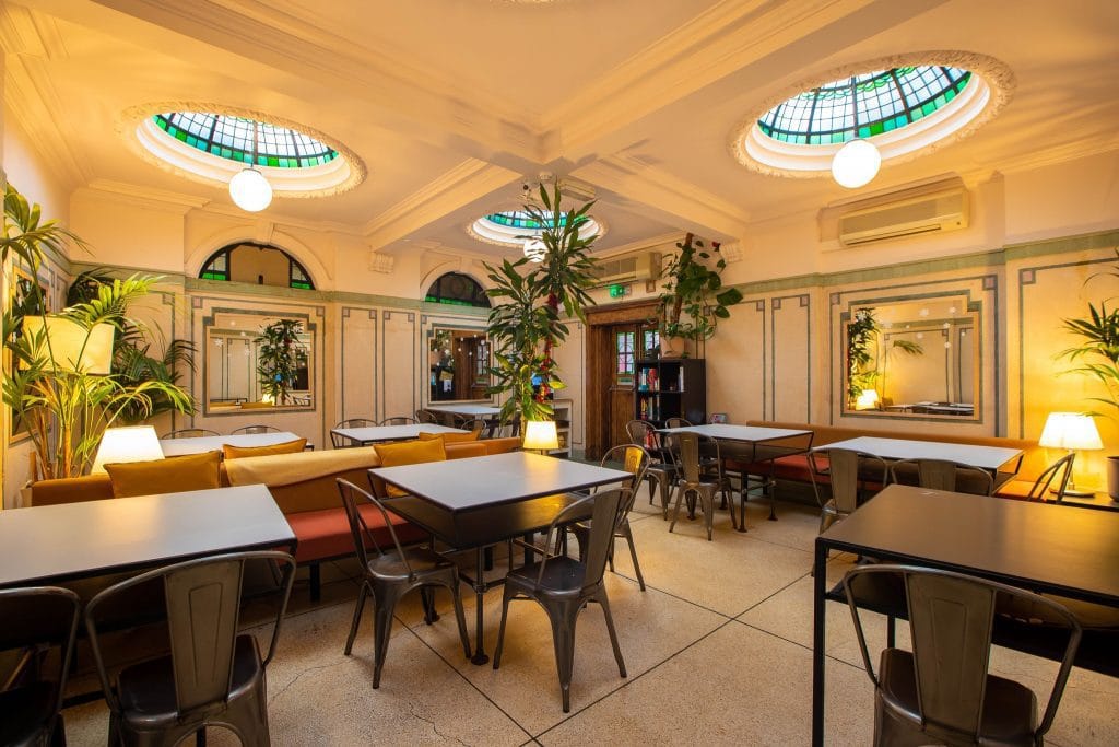 Seating at Draughts London - Waterloo Restaurant and Hackney Restaurant