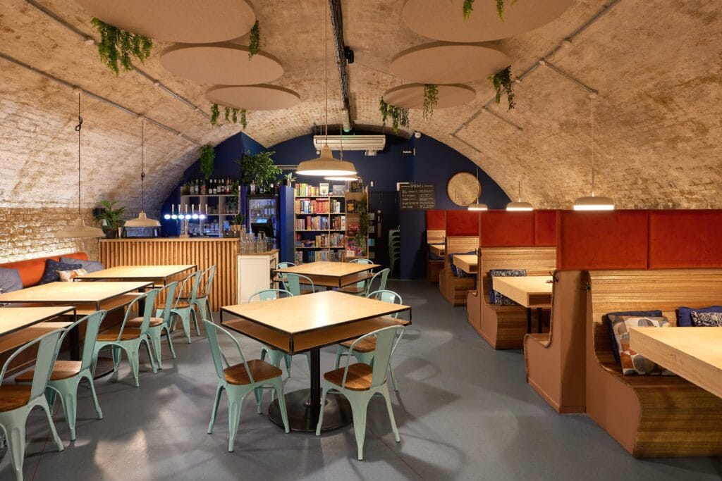 Mezzanine Seating at Draughts London / Waterloo and Hackney Restaurants