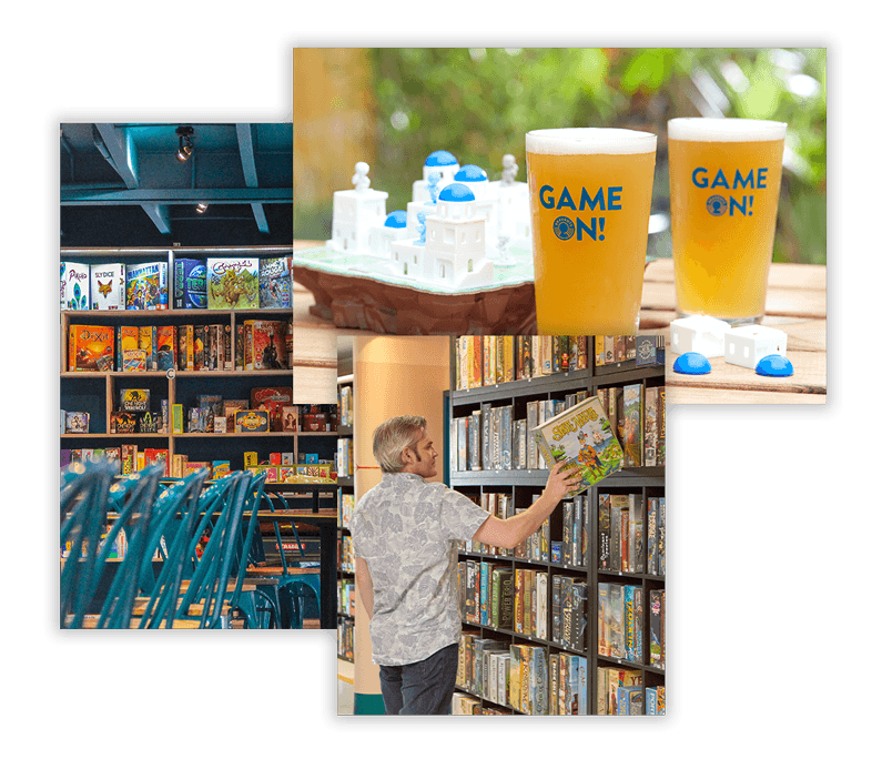 Image montage at Draughts London